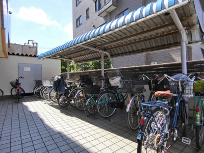 【その他共用部分】 | ニュー美藤マンション | 自転車置き場