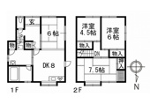 山科区八軒屋敷町　中古戸建（賃貸オーナーチェンジ）の画像