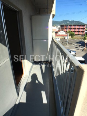 【バルコニー】 | コーポラス山田 | 陽当たり良好なバルコニーです