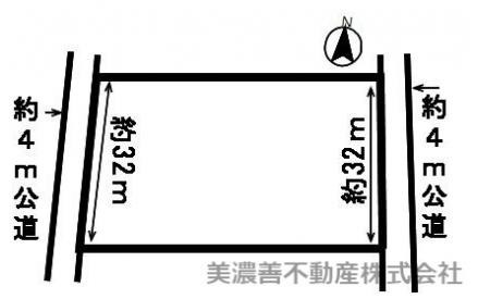 ５１７４９　各務原市蘇原瑞穂町土地の区画図