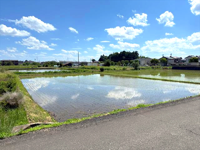 ５２５５５　各務原市那加山下町土地の外観