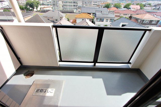 藤和シティコープ河辺Ⅱのバルコニー