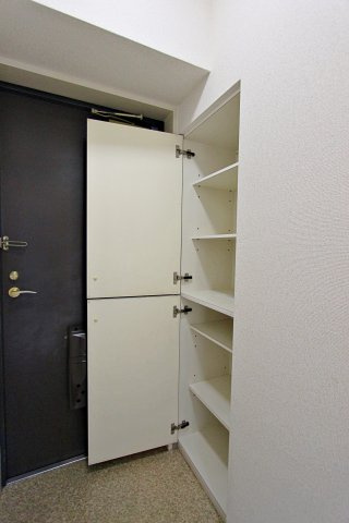 藤和シティコープ河辺Ⅱの収納|玄関のシューズボックス