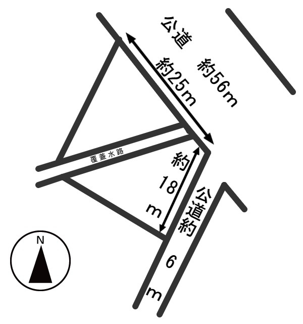 ５３０５２　岐阜市六条大溝土地