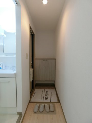 ミキカメディアマンション　A棟の玄関