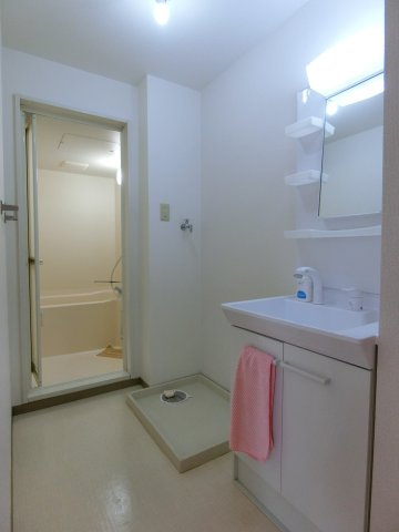 ミキカメディアマンション　A棟の洗面所