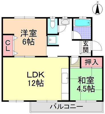 【間取り】 | 金剛第三住宅