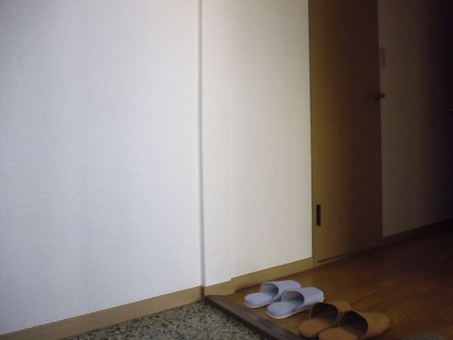ビアン連島Dの玄関