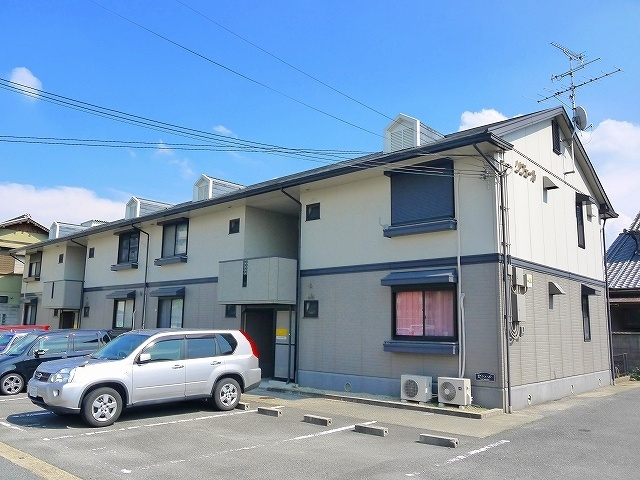 リヴェール（北郡山町）の外観|外観は落ち着いています