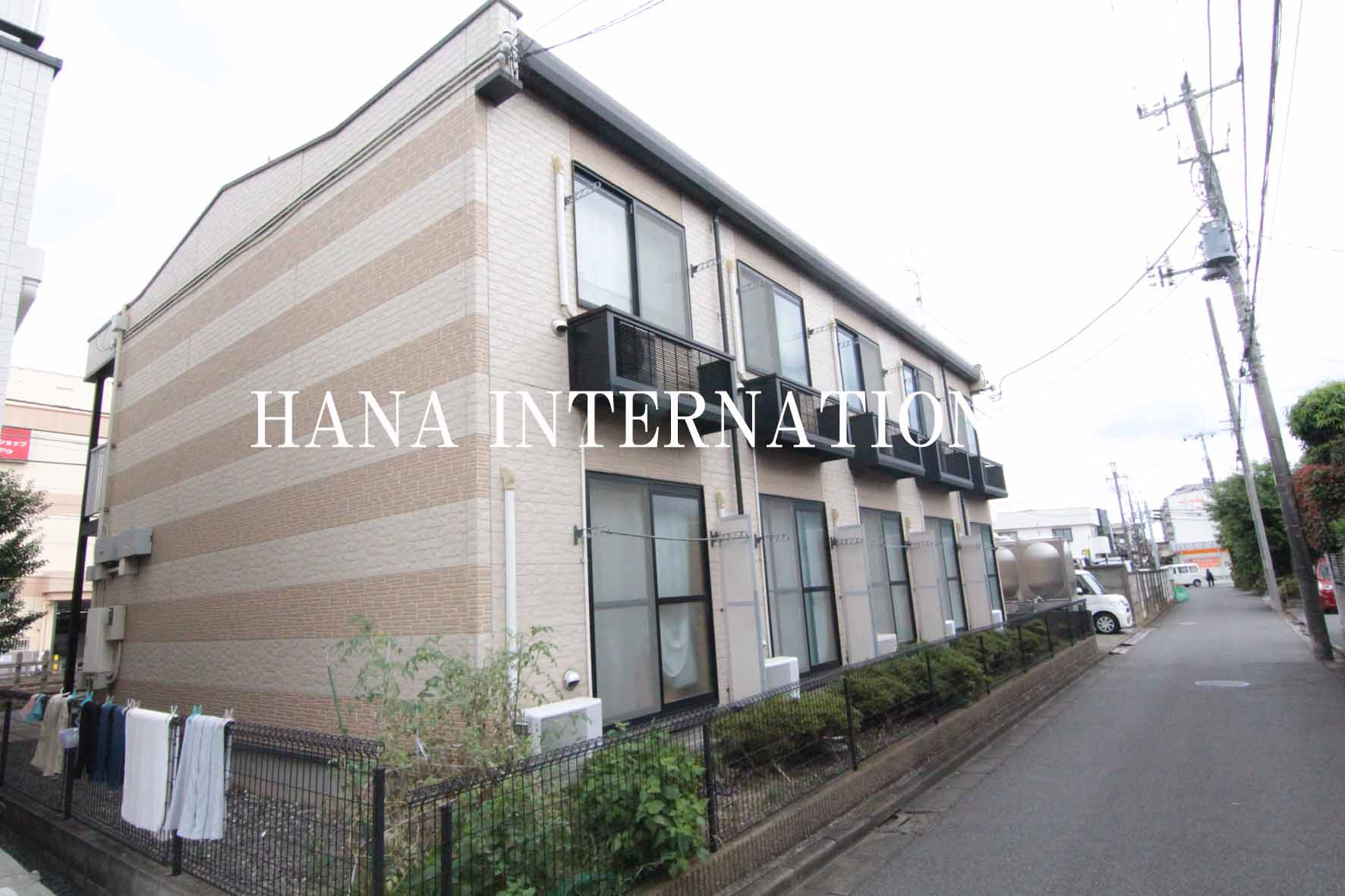 レイルサイド高根台のバルコニー