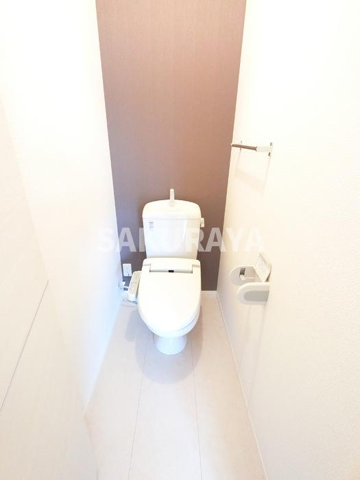 ベルグ Ⅱ Ｂのトイレ|冬でも温かく快適です。もちろん洗浄機能もついています。