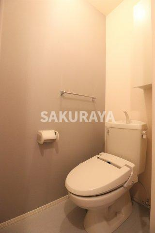 ハピネスのトイレ|2019年撮影。現況と異なる場合がございます。