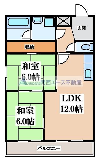 【間取り】 | パークサイドシャトー