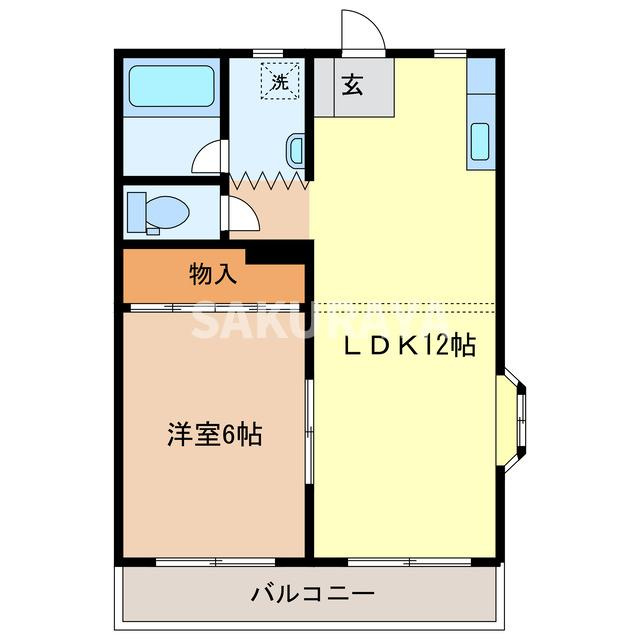 サニーレジデンスの間取り