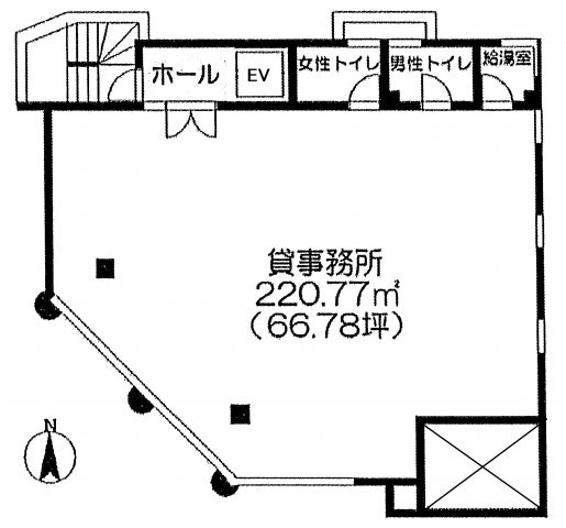 田中商事(株)Zビルの間取り