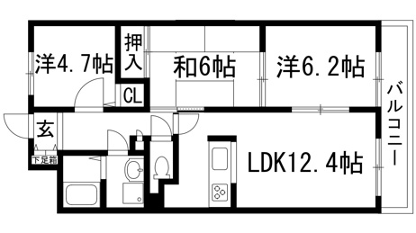【間取り】