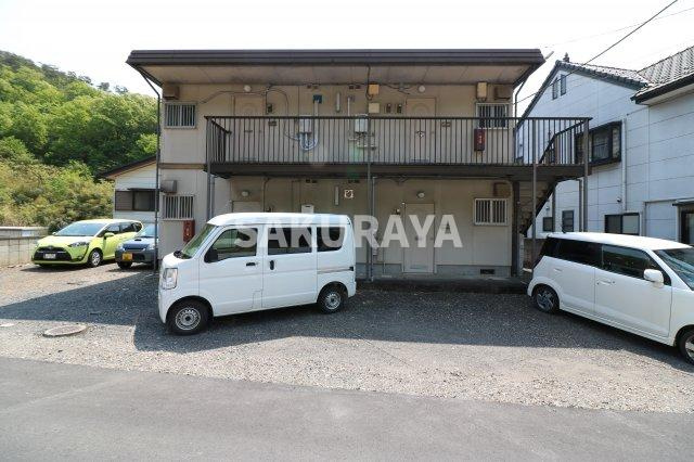 今福ファミールの駐車場