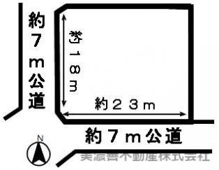４７５２９　日野北土地の区画図