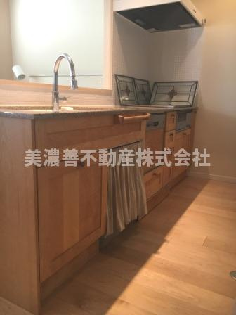 ４８２４１　メゾンシャルドネ長良東小前のキッチン