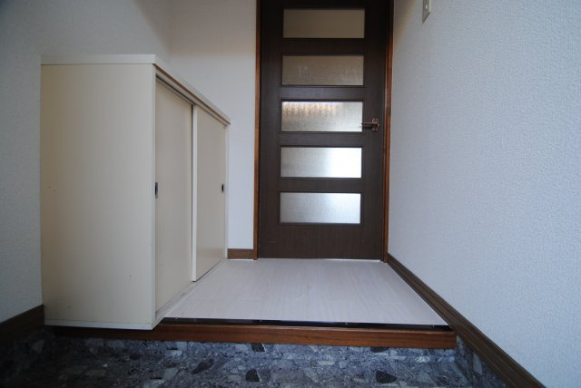 サンフィールドの玄関|※現況優先
