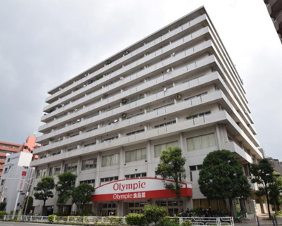 【外観】 | グランドメゾン鶴見 | 東南角部屋につき日照・通風良好。便利な食洗機・浴室乾燥機設置♪