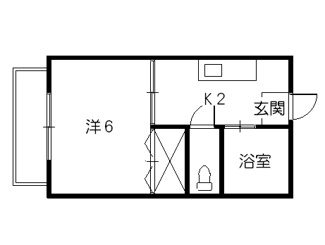 【間取り】 | キャッスル２１