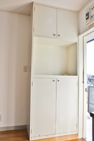 オレンジコート大網の玄関