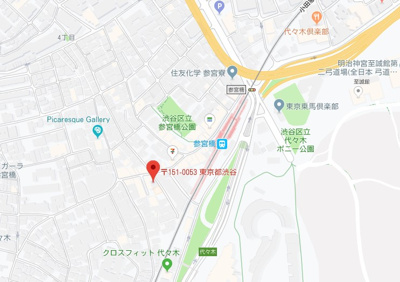 【地図】 | カサフェンテ参宮橋　