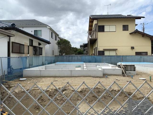習志野市秋津4丁目　新築戸建　4098万円～の外観|２号棟　9/12撮影