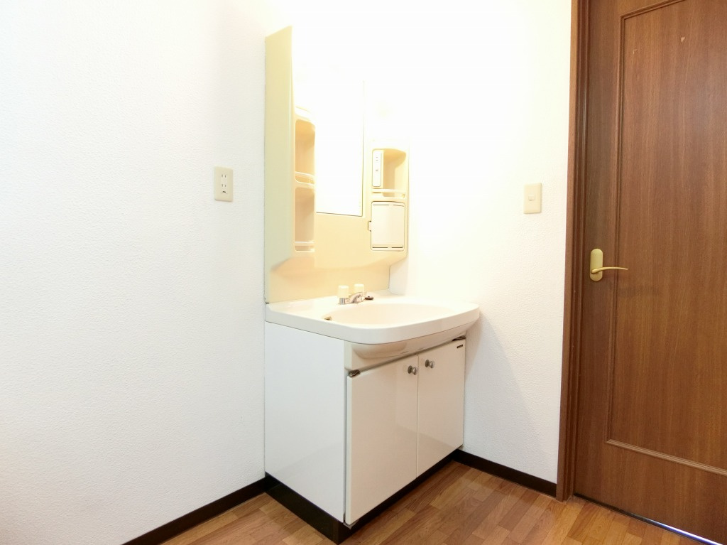 ユノソハイツの独立洗面台