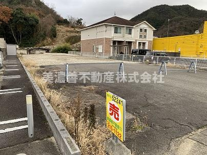５２２４１　岐阜市岩田東土地の前面道路含む現地写真