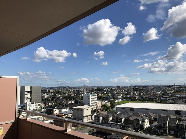 クレメント小牧の展望|眺望良好です。