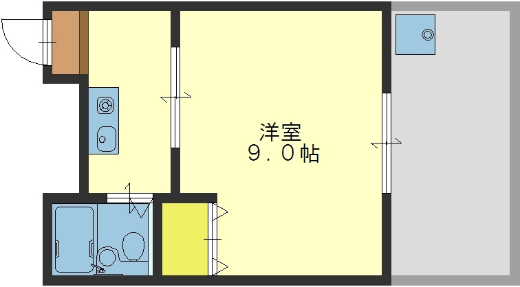 アペックスハイツ・ユニの間取り
