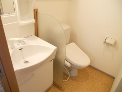 フラッティ堀川高辻の洗面所|洗面脱衣所