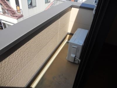 フラッティ堀川高辻のバルコニー