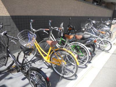 フラッティ堀川高辻の駐車場|駐輪場
