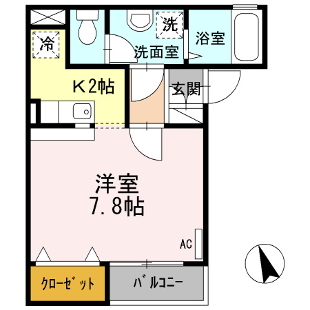 【間取り】 | サニーコートオオクボ