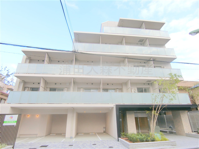 ルフォンプログレ糀谷の外観|2019年8月築　RC鉄筋コンクリート造地上6階建て1K~2LDK総戸数52戸の高級賃貸
東京都大田区西糀谷3丁目　京急空港線糀谷駅徒歩7分、京浜急行本線京急蒲田駅徒歩14分