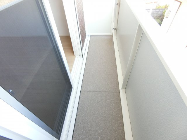 カーサフェリーチェのバルコニー
