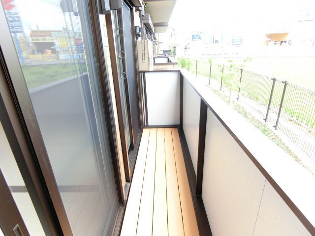 ラ・フェリーチェのバルコニー