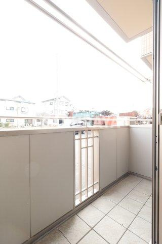 フレグランス２のバルコニー|2025年3月撮影。