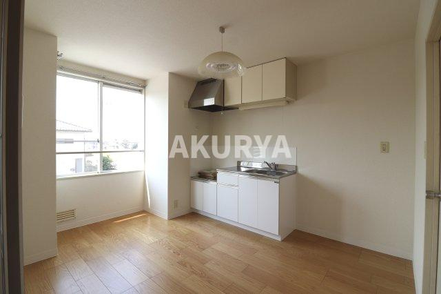 ホワイトコーポのキッチン|現況と異なる場合があります。