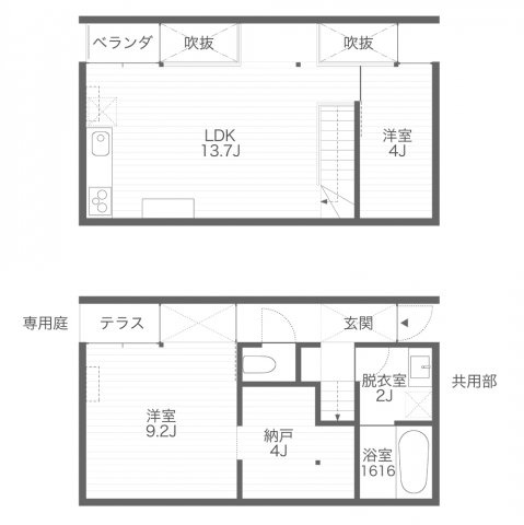 【間取り】 | ＭＥＺＯビレッジ