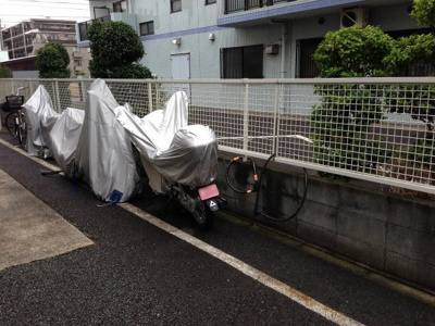 【その他共用部分】 | 武蔵小杉Ⅱサマリヤマンション | バイク置場