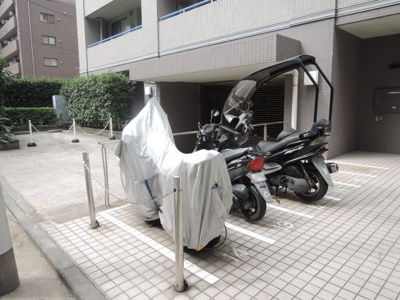 【その他共用部分】 | エスト・グランディール横濱関内 | バイク置場