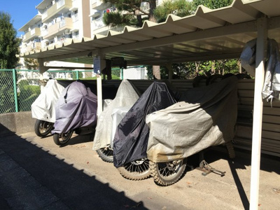 【その他共用部分】 | すすき野団地3-16号棟 | バイク置場