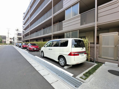 【駐車場】 | ノブレス西馬込 | 平置き駐車場