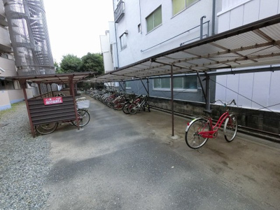 【その他共用部分】 | クレール鶴見 | 駐輪場