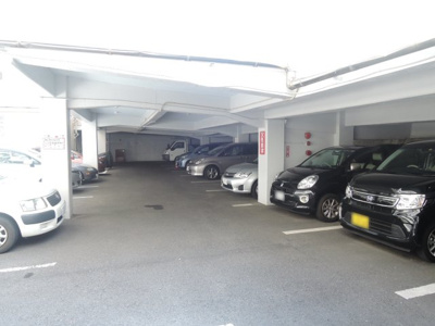 【駐車場】 | 妙蓮寺ハイツ | 平置き駐車場