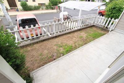 【庭】 | グランアベニュー真美Ｂ棟 | お庭も活用できます